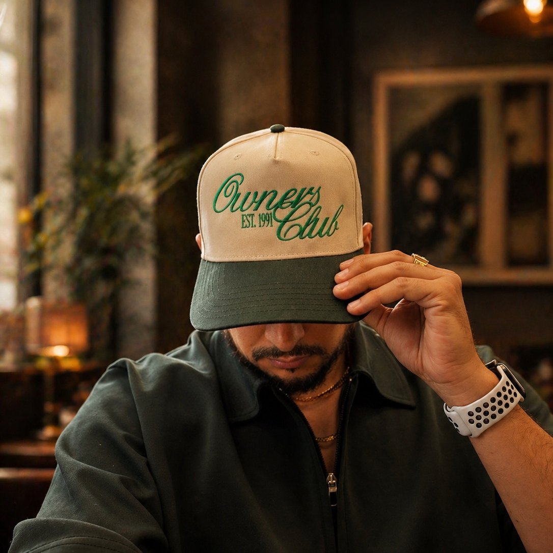 Owners Club Cap Green.