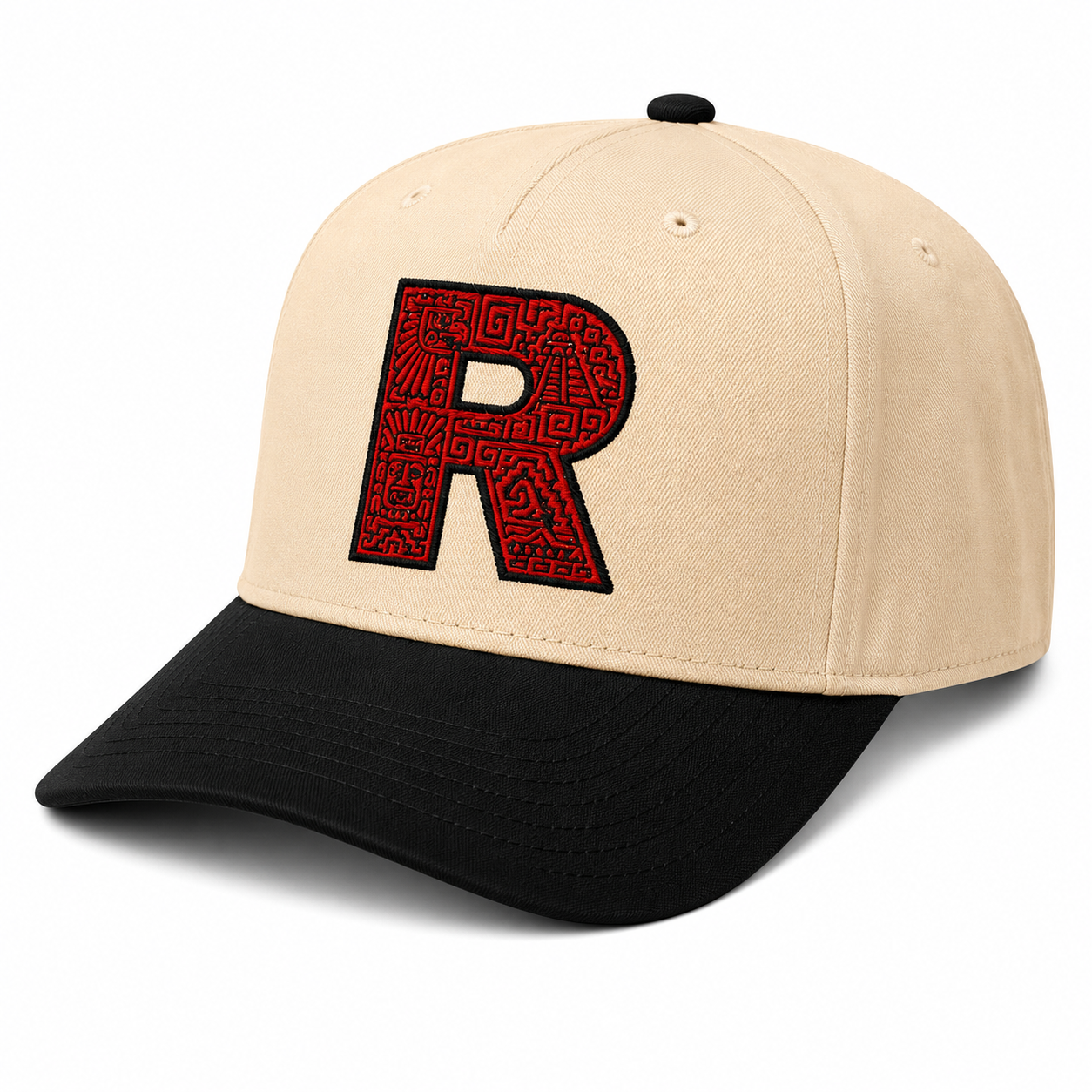 Aztec Rocket Embroidered Snapback Hat | Premium Streetwear Cap by Kulture Mobb