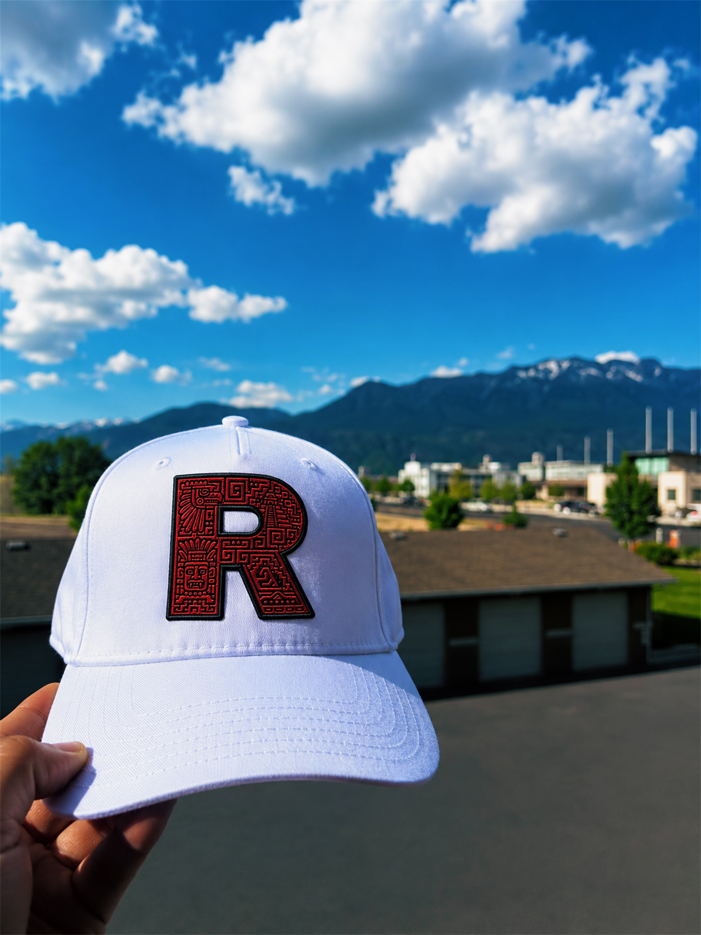 Aztec Rocket Embroidered Snapback Hat | Premium Streetwear Cap by Kulture Mobb