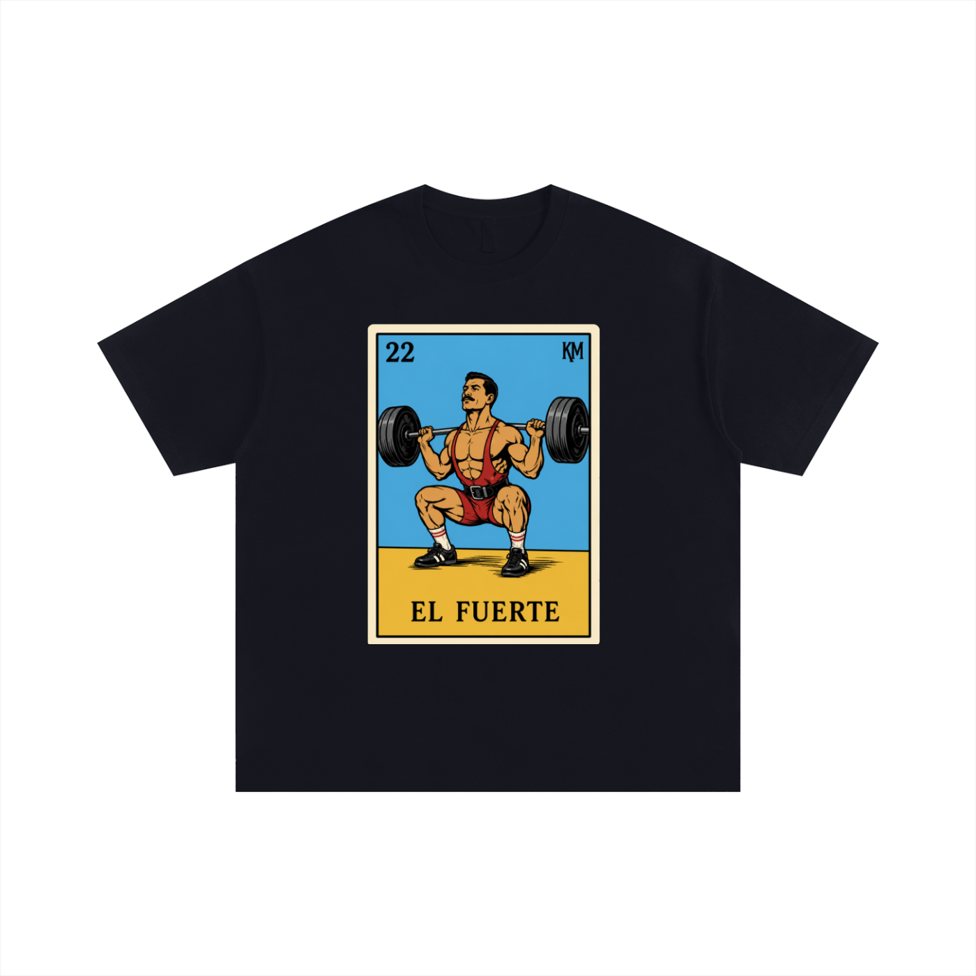 EL FUERTE Lotería Gym Shirt | Kulture Mobb Athletic Club
