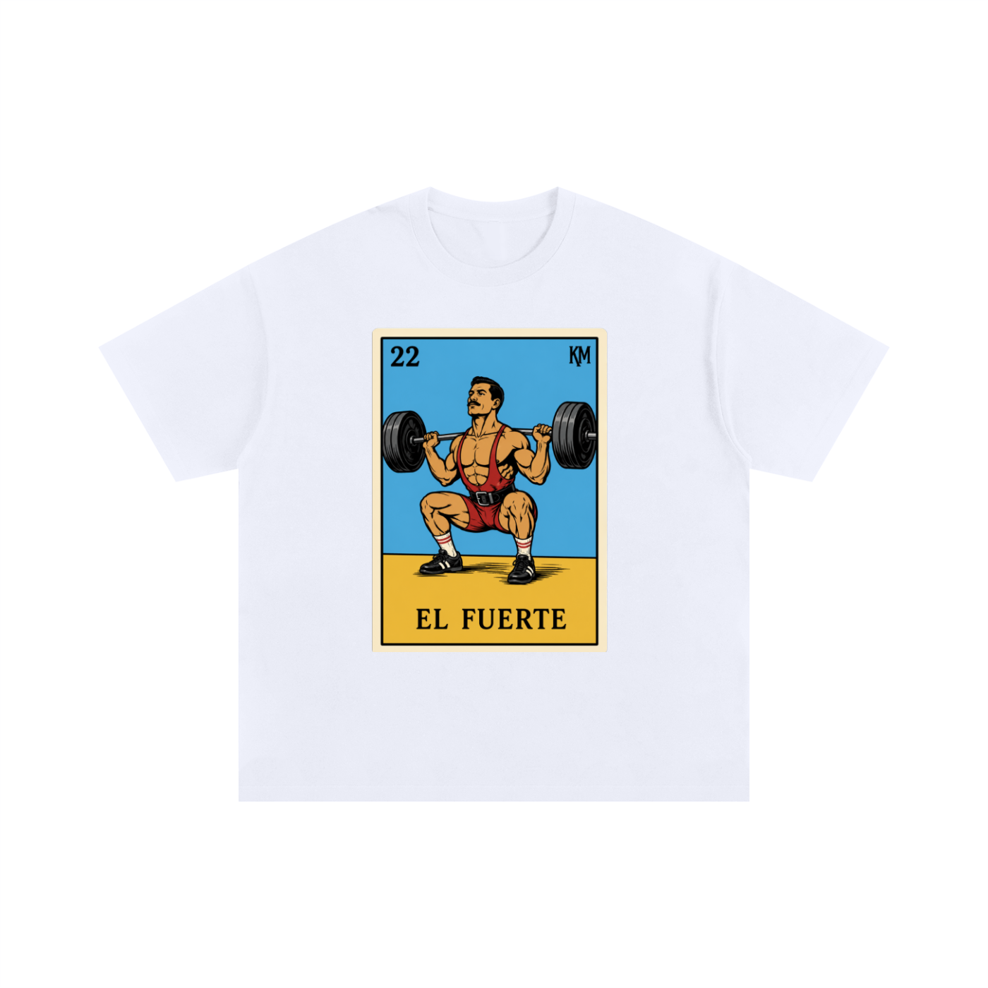 EL FUERTE Lotería Gym Shirt | Kulture Mobb Athletic Club